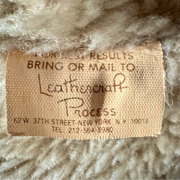 Vintage Bomber/Aviator leather jacket -Size 42 - Picture 9 of 12